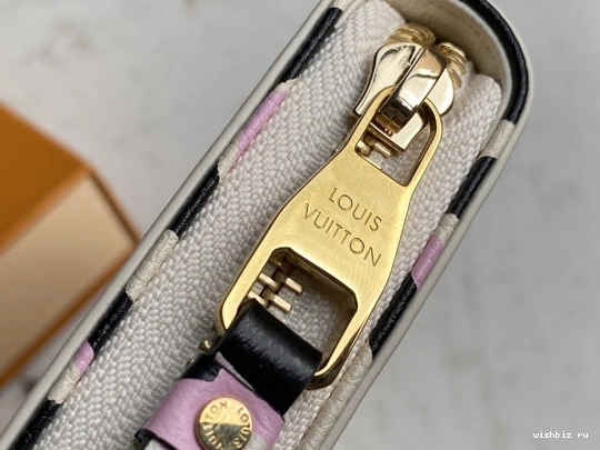 WIS LOUIS ZIPPY WALLET VUITTON 0802